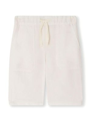 Bonpoint Syl drawstring Bermuda shorts - White