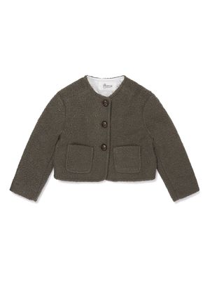 Bonpoint Tabitha textured wool jacket - Neutrals