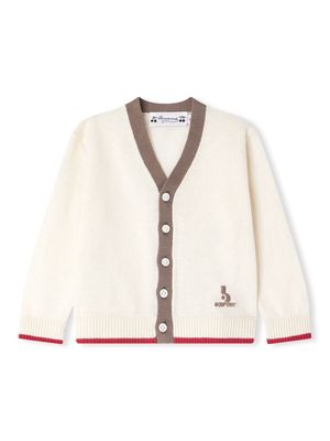 Bonpoint Teotim cotton cardigan - Neutrals