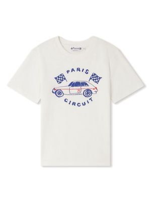 Bonpoint Thibal graphic-print T-shirt - White