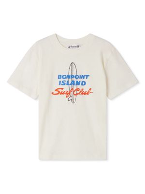 Bonpoint Thibald cotton T-shirt - Neutrals