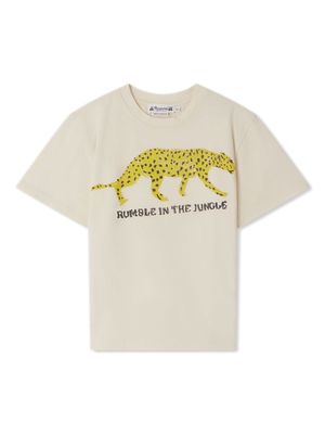 Bonpoint Thibald graphic-print T-shirt - Neutrals