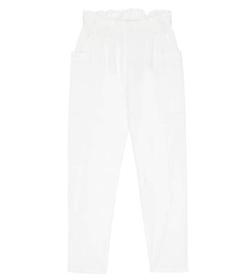 Bonpoint Tiche cotton-blend pants