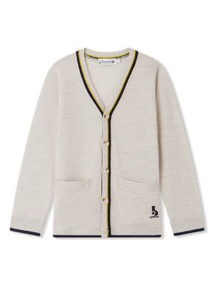 Bonpoint Tilian wool cardigan - Neutrals