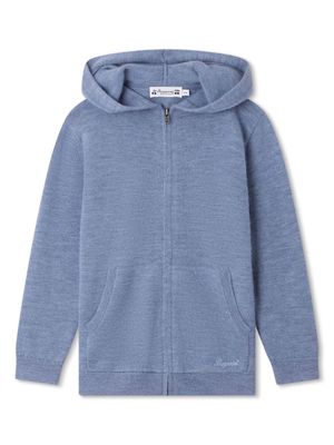 Bonpoint Tylcy cashmere hoodie - Blue