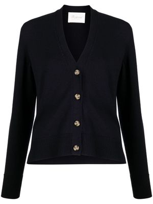 Bonpoint V-neck wool cardigan - Black
