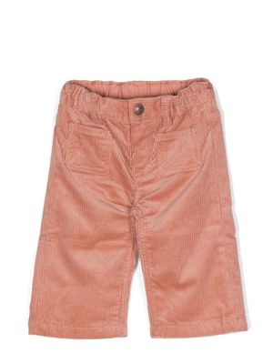 Bonpoint wide-leg corduroy trousers - Pink
