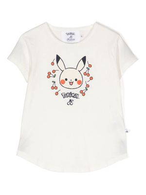 Bonpoint x Pokémon cotton T-shirt - White