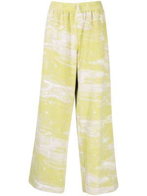 Bonsai abstract-print wide-leg trousers - Multicolour