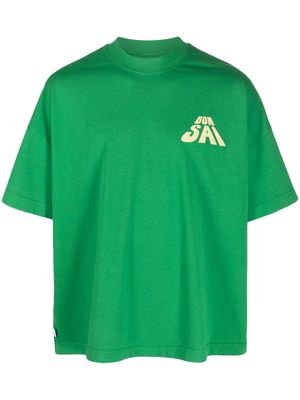 Bonsai logo crew-neck T-shirt - Green