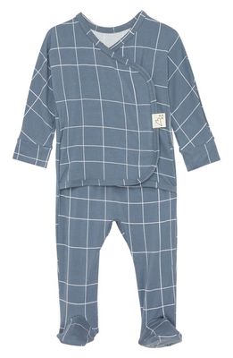 BONSIE Baby Skin to Skin Footie in Crisscross