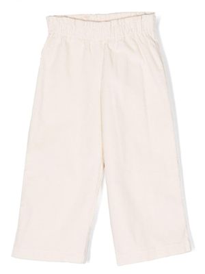 Bonton corduroy straight-leg trousers - Neutrals