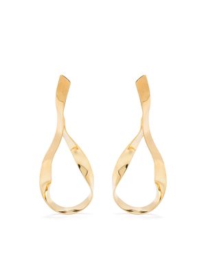 BONVO Leuer earrings - Gold