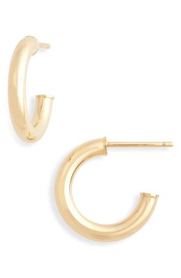 Bony Levy 14K Gold Everyday Hoop Earrings in 14K Yellow Gold