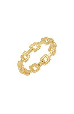 Bony Levy 14K Gold Link Ring in 14K Yellow Gold