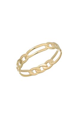 Bony Levy 14K Gold Link Stacking Ring in 14K Yellow Gold