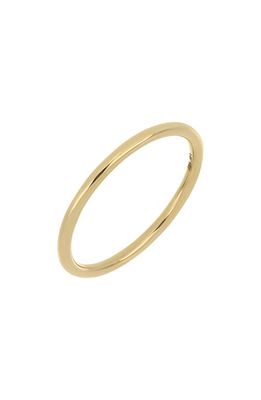 Bony Levy 14K Gold Smooth Stackable Ring in 14K Yellow Gold