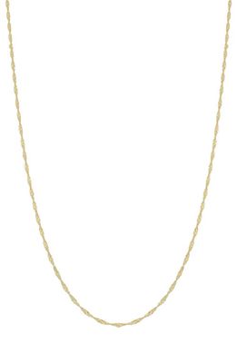Bony Levy 14K Gold Thin Rope Chain Necklace in 14K Yellow Gold