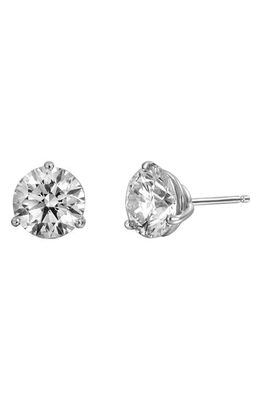 Bony Levy 2.50-Carat Round Diamond Stud Earrings in D2.50 Hisi2 18Kwg