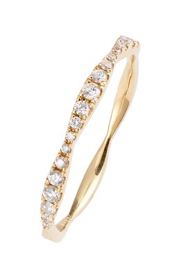 Bony Levy Aviva Diamond Stacking Ring in Yellow Gold/Diamond