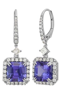 Bony Levy Collectors Tanzanite & Diamond Drop Earrings in 18K White Gold