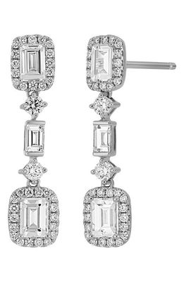 Bony Levy El Mar Diamond Drop Earrings in 18K White Gold