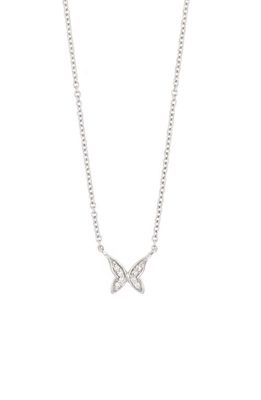 Bony Levy Kids' 18K White Gold & Diamond Butterfly Pendant Necklace