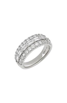 Bony Levy Liora Wide Diamond Ring in 18K White Gold