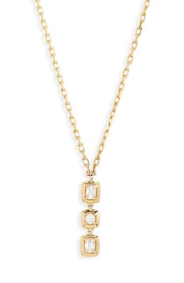 Bony Levy Maya Mixed Diamond Drop Necklace in 18K Yellow Gold