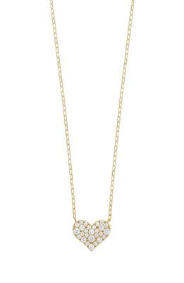 Bony Levy Mika Diamond Heart Pendant Necklace in 18K Yellow Gold