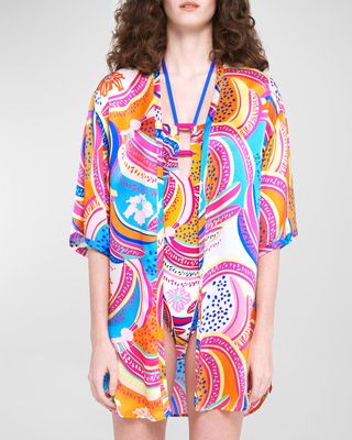 Bora Bora Lautrec Kimono Coverup