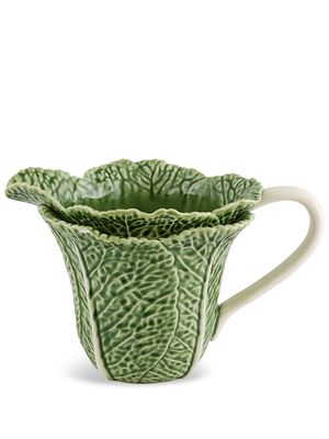Bordallo Pinheiro Couve glazed pitcher - Green