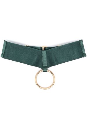 Bordelle Kora bondage collar - Green