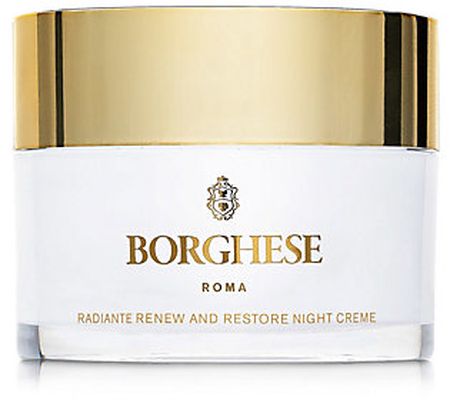Borghese Radiante Renew and Restore Night Creme . 1 oz