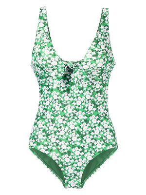 Borgo De Nor Pallas floral swimsuit - Green