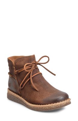 Børn Calyn Wedge Chukka Boot in Brown Distressed