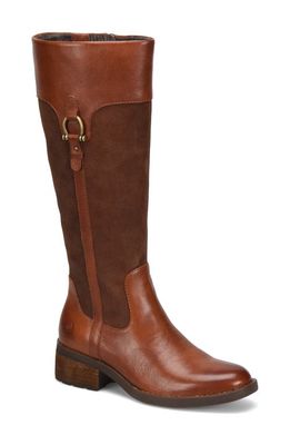 Børn Ginger Tall Boot in Brown/Brown Combo