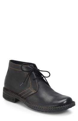 Børn 'Harrison' Chukka Boot in Black Leather 