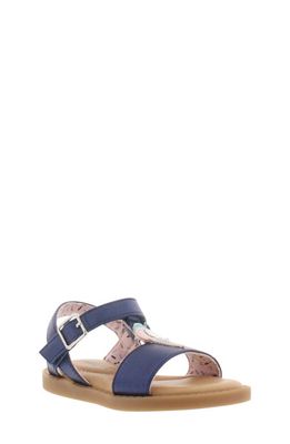 Børn Joie Sprinkles-t Glitter Strap Sandal in Navy Shimmer
