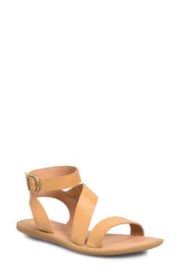 Børn Leah Ankle Strap Sandal in Yellow F/G