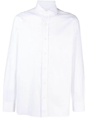 Borrelli button-down cotton shirt - White