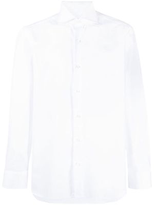 Borrelli long-sleeve dress shirt - White