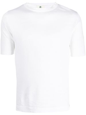 Borrelli short-sleeve round neck T-shirt - White