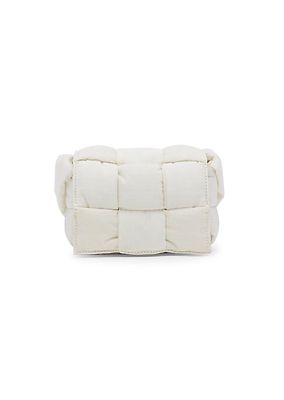Borsa Intrecciato Mini Pillow Bag