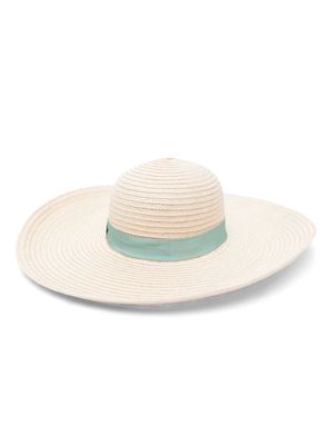 Borsalino braided wide-brim hat - Neutrals