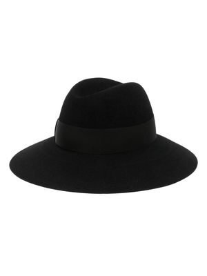 Borsalino Caludette felted wool hat - Black