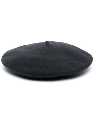 Borsalino circular wool beret - Black