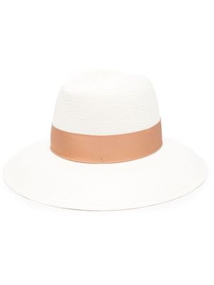 Borsalino Claudette Panama straw hat - Neutrals