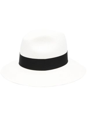 Borsalino Giulietta Panama straw hat - White