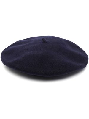 Borsalino knitted beret hat - Blue